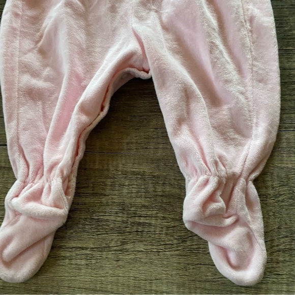 Vintage Carter’s Pink Terri Footie Pajama Sleeper for Baby Girl Size 3 months - Picture 7 of 13